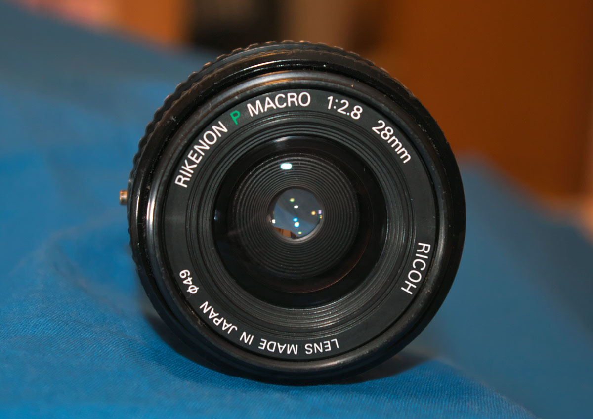 Ｋマウント RIKENON P MACRO 28mm F2.8
