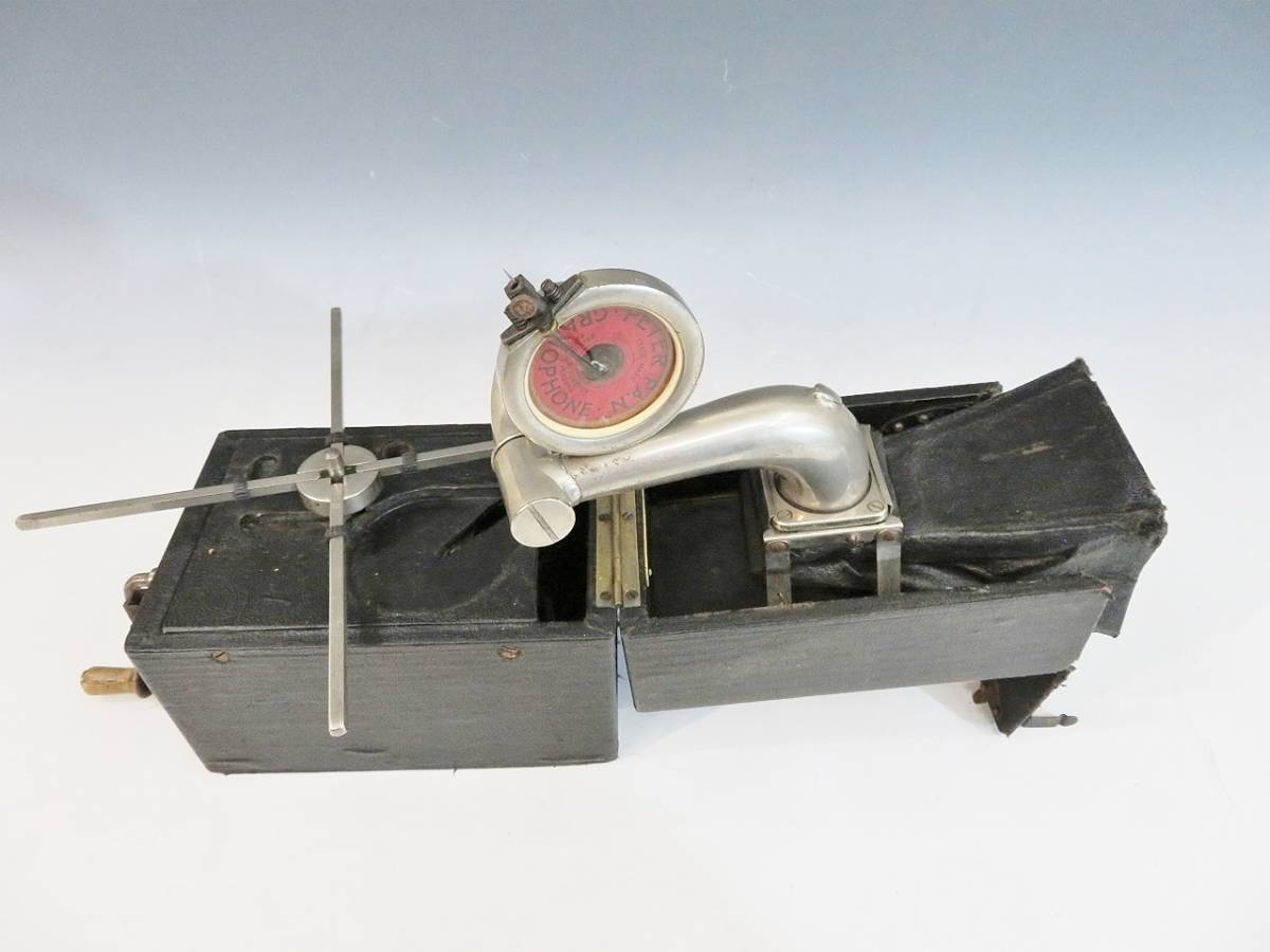 Gramophone ピーターパン ポータブル蓄音機 (HE16 グラモフォン PETER