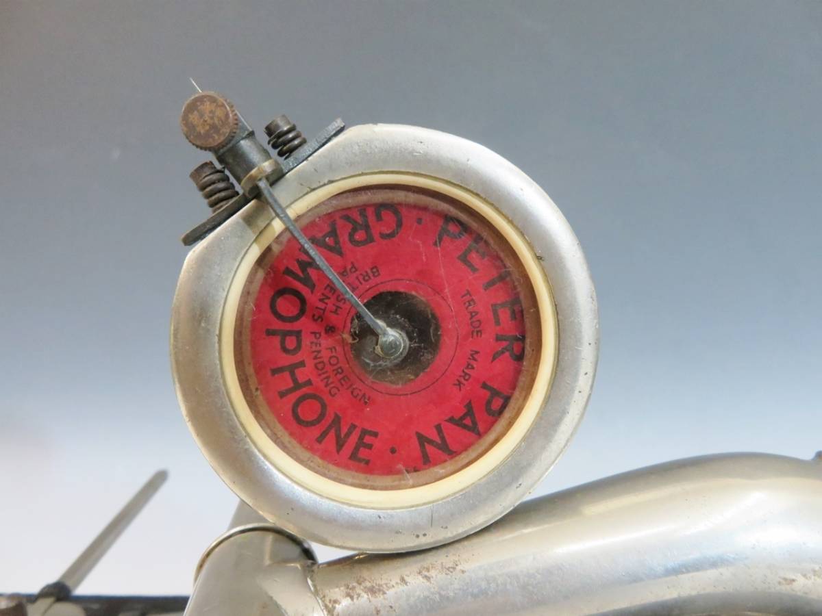 Gramophone ピーターパン ポータブル蓄音機 (HE16 グラモフォン PETER