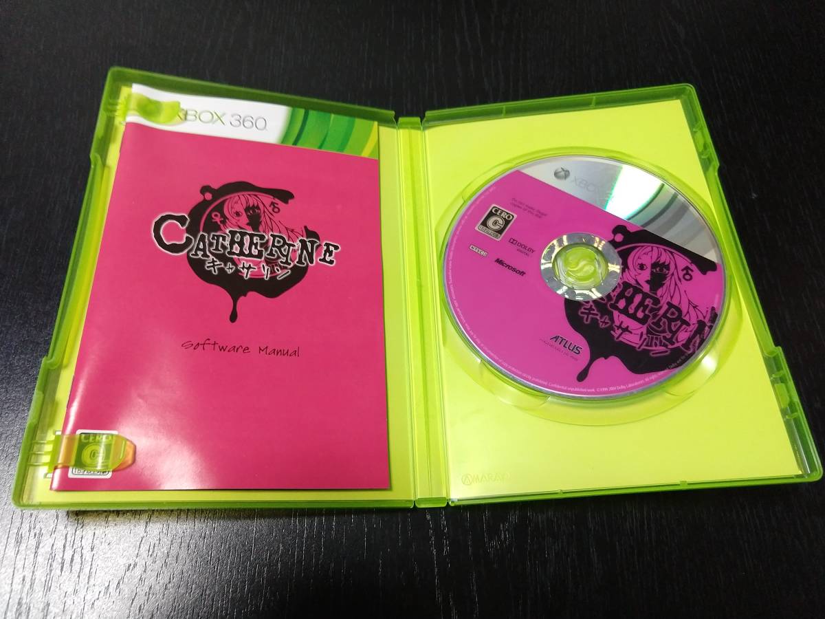 Xbox Xbox360 CATHERINE キャサリン アダルト ホラー パズル アクション 取説付き _3