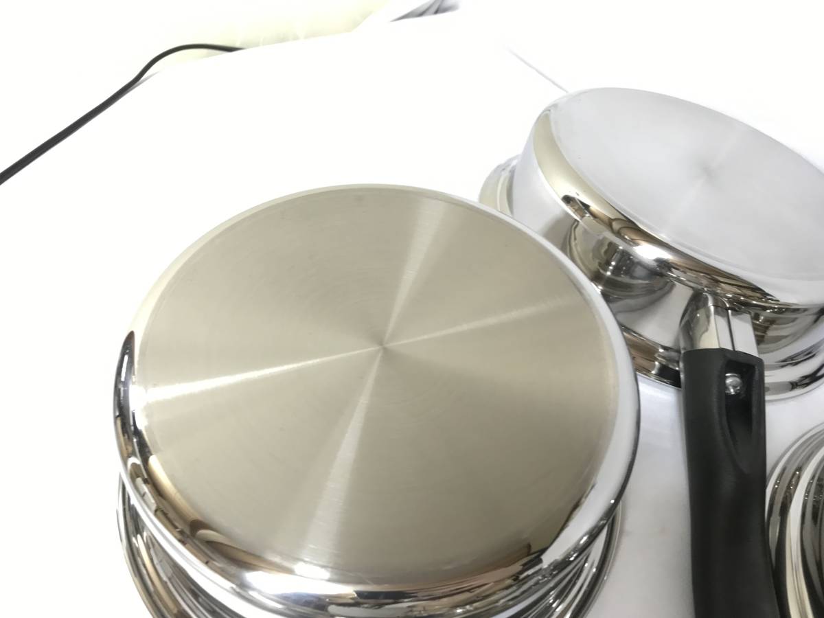 【中古美品】アムウェイ Amway クィーンクック ウェア 21ピースセット ※大ソースパン欠品☆ 鍋 現行品 AM4744QNU