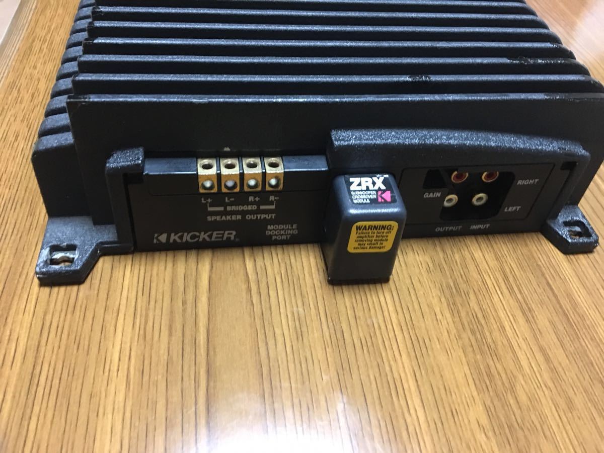 Yahoo!オークション KICKER キッカー ZR600（後期） カーオーディオ