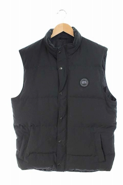  カナダグース CANADA GOOSE ダウンベスト ジップアップ ワッペン XL 黒 /AA メンズ(XLサイズ以上)｜売買されたオークション情報、yahooの商品情報をアーカイブ公開 - オークファン XLサイズ以上