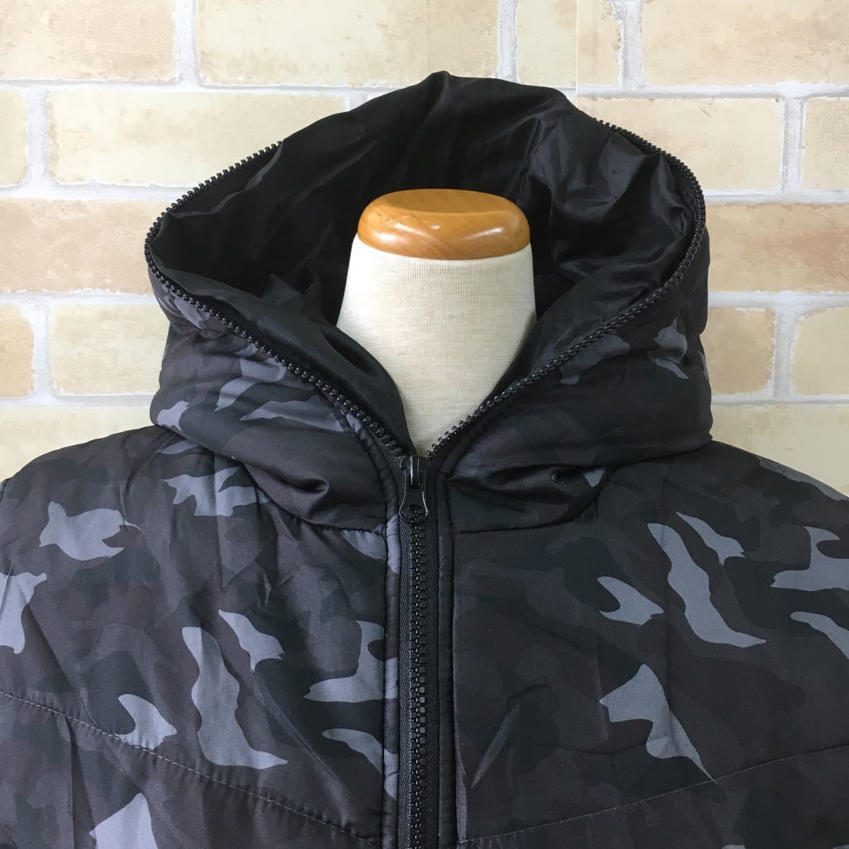 Sm 55 I M P メンズ 上着 アウター ダウンジャケット 迷彩柄 Sサイズ 黒迷彩 茶色 グレー ジッパー 軽い 暖かい Sサイズ 売買されたオークション情報 Yahooの商品情報をアーカイブ公開 オークファン Aucfan Com