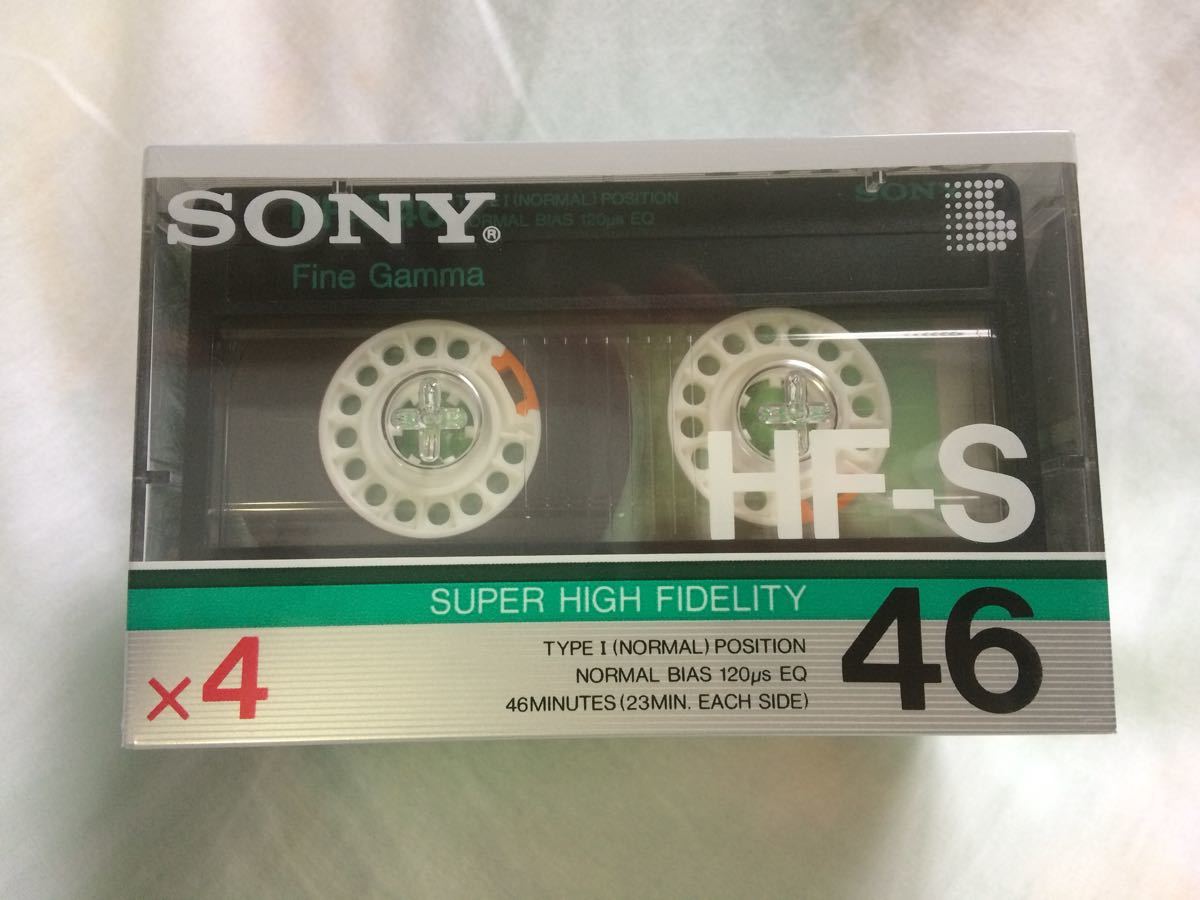SONY　４HF-S４６N　カセットテープ　★未開封★　4本入り×4パック＝16本で１セット～②