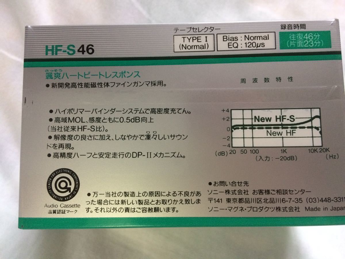 SONY 4HF-S46N カセットテープ ☆未開封☆ 4本入り×4パック＝16本で