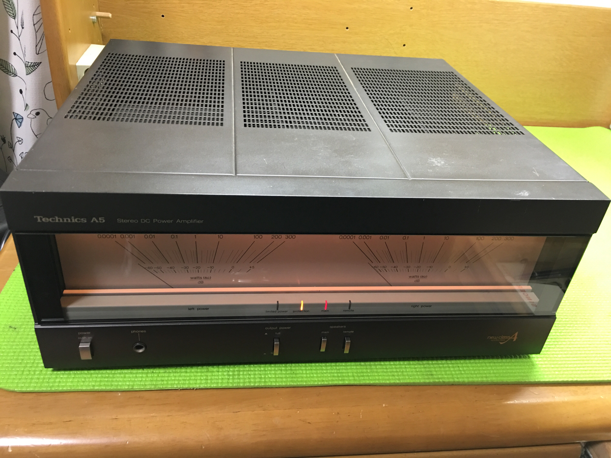 TECHNICS SE-A5 POWER AMPLIFIER パワーアンプ