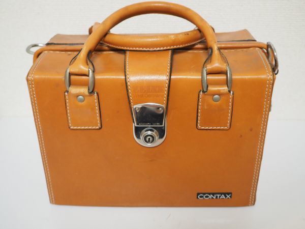 コンタックス 本革カメラケース 新品 本革カメラケース CONTAX