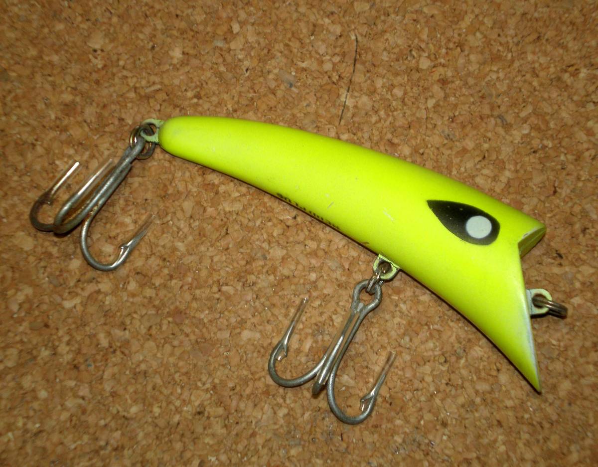 公式日本 オールド ヘドン ヘッドプラグ Heddon Hedd Plug DBL 縦ワレ