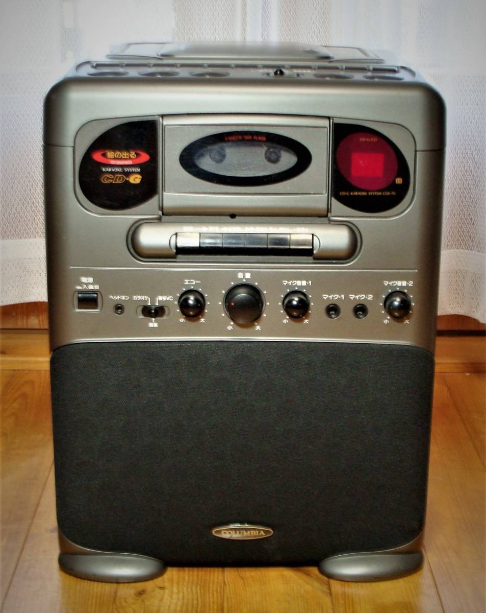 2012年製 コロムビア COLUMBIA カラオケシステム CDV-550 デノン DENON
