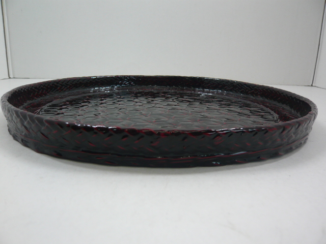 ★籃胎漆器★お盆・菓子皿3枚★全4点セット★_2