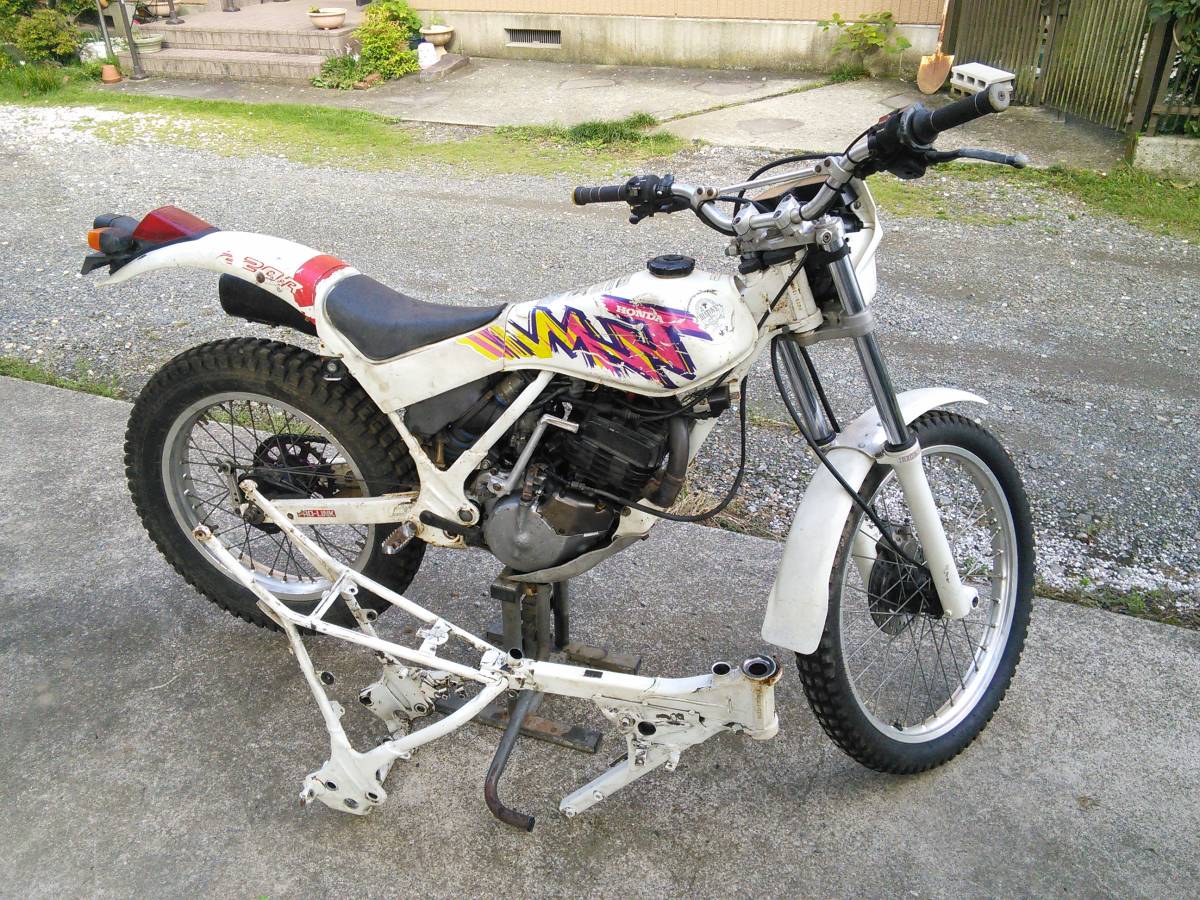 TLM220R トライアル ホンダ オフロード HONDA競技車両一発始動実働富山 