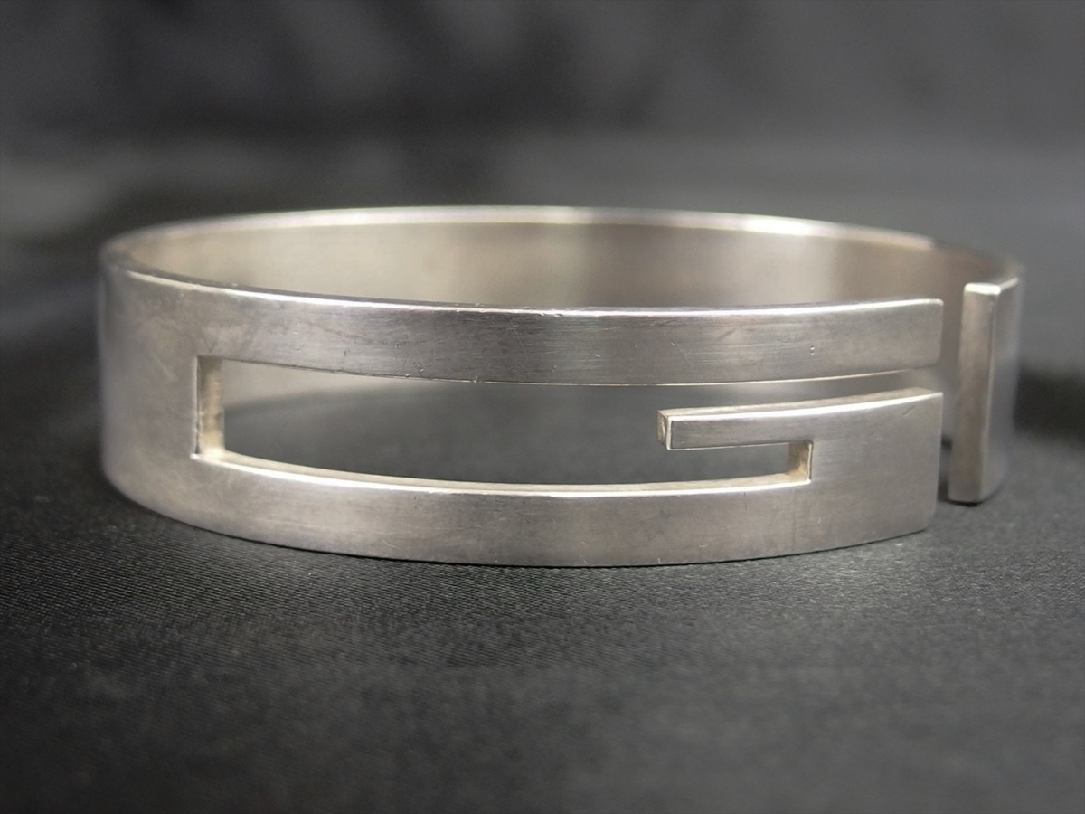 □GUCCI グッチ バングル シルバー SV925 アクセサリー グッチ GUCCI