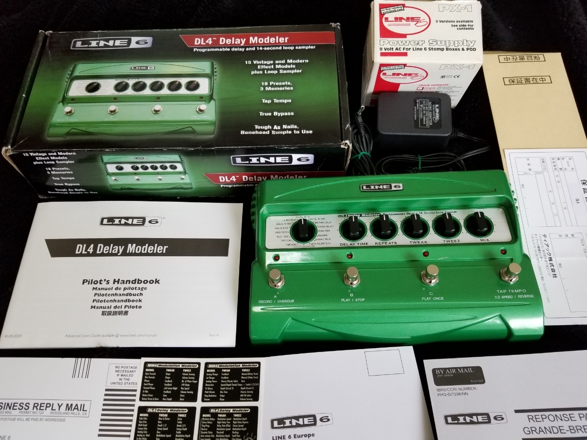 ACアダプター付LINE6 LINE6 DL4 Deldy Modeler ACアダプター付 ACアダプター付LINE6 LINE6 DL4 Deldy Modeler ACアダプター付