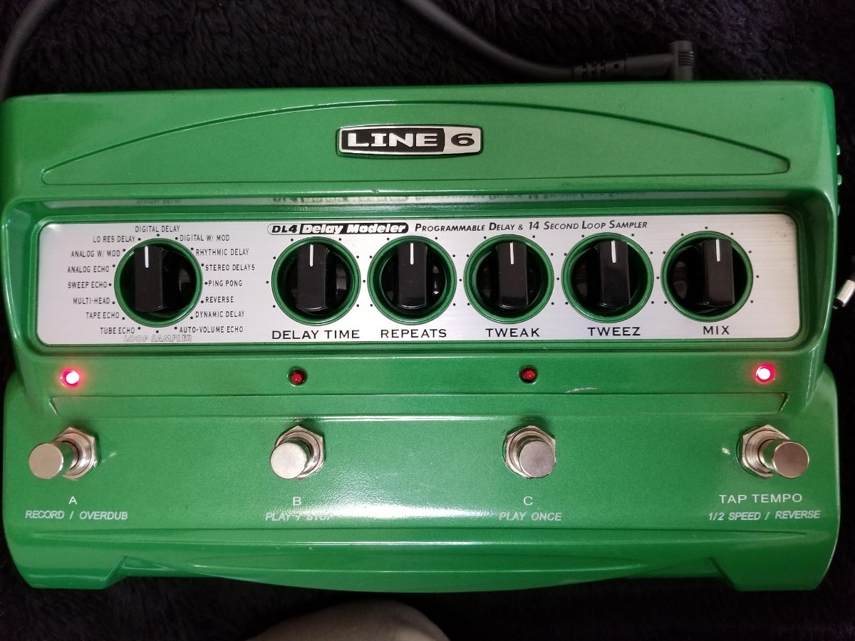ACアダプター付LINE6 LINE6 DL4 Deldy Modeler ACアダプター付 ACアダプター付LINE6 LINE6 DL4 Deldy Modeler ACアダプター付