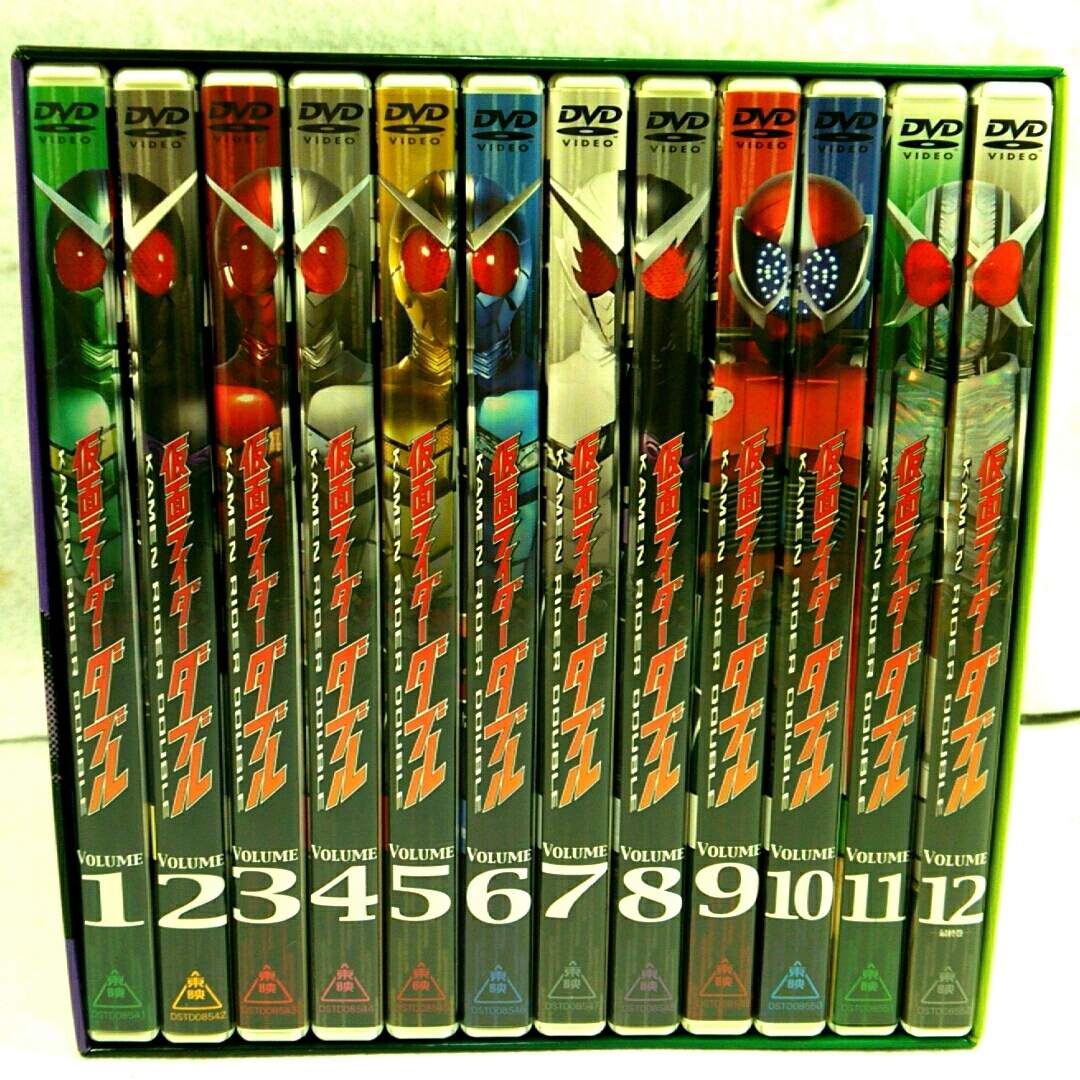 仮面ライダーW(ダブル) 全12巻 box カード付き/劇場版 DVD 桐山漣