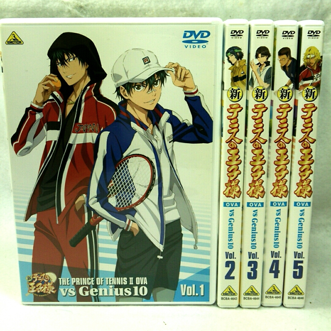 DVD ※※※[全5巻セット]新テニスの王子様 OVA vs Genius10