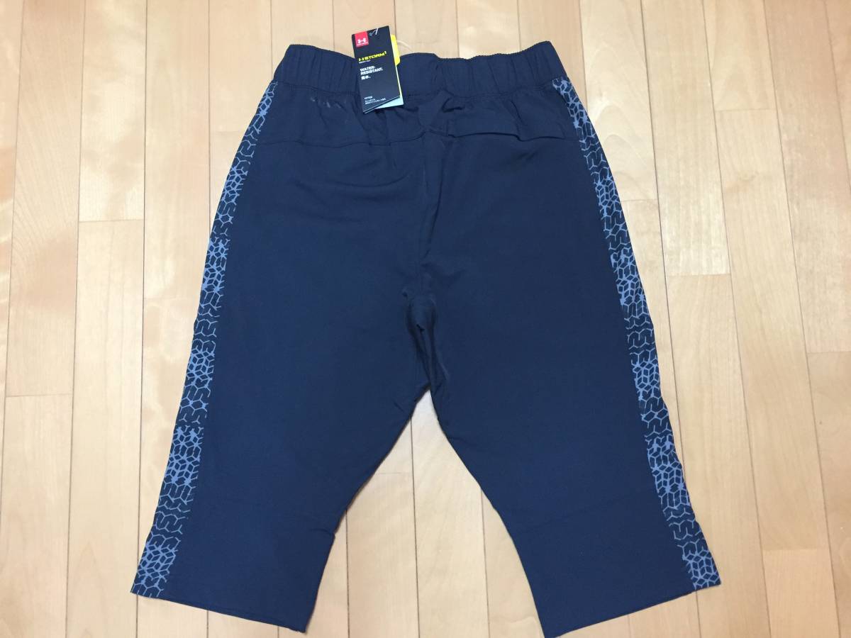 (アンダーアーマー) UNDER ARMOUR　新品　未使用　UAストーム3/4 パンツ　黒