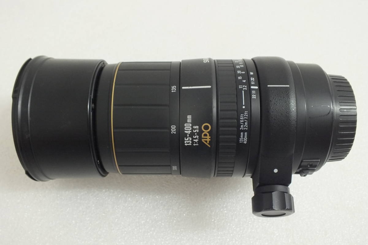 135-400mm APO シグマ F4.5-5.6 SIGMA D DG 中古SIGMA ☆極上 ニコンF