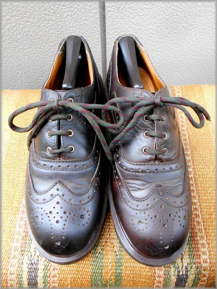 ★ドクターマーチン　英国製　ウイングチップ　UK8★検 シューズ ブーツ イングランド ビンテージ