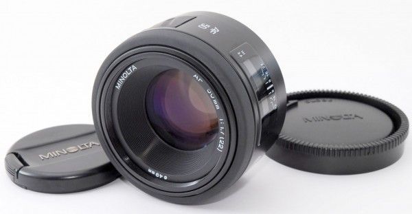 美品☆ミノルタ MINOLTA AF 50mm F1.7 SONY Aマウント