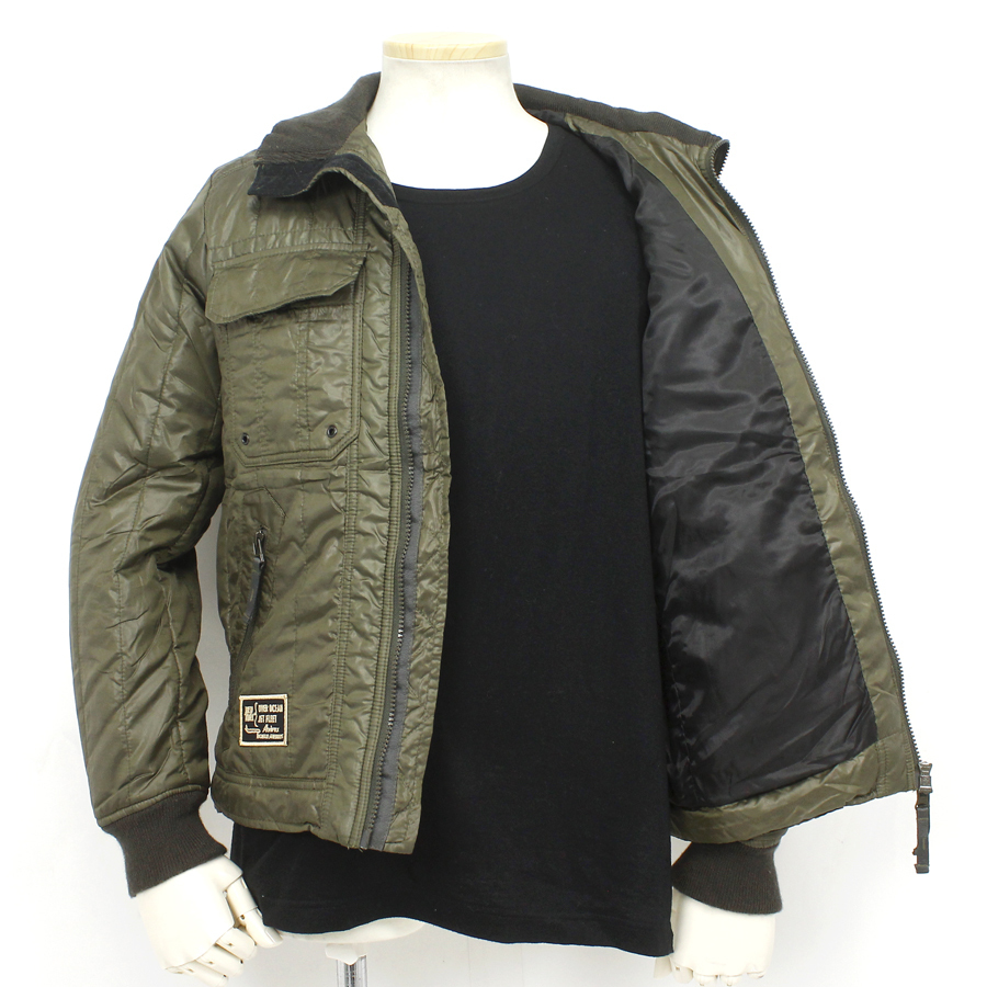 美品 AVIREX アヴィレックス 上野商会 6142228 LITE PADDING JACKET 