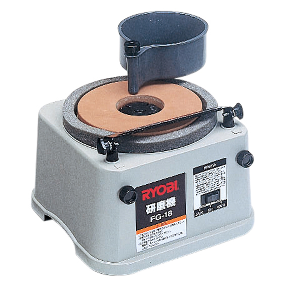 リョービ　自動研磨盤 新品□リョービ(RYOBI) 研磨機 砥石径180mm FG-18 4150220 研磨機 | FG-