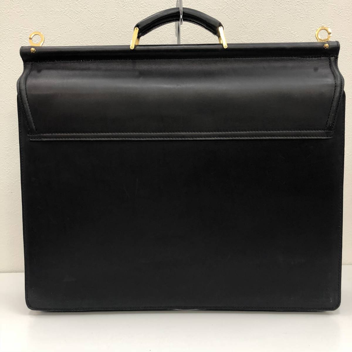 dunhill LONDON ダンヒル ロンドン 大型ビジネスバッグ レザー