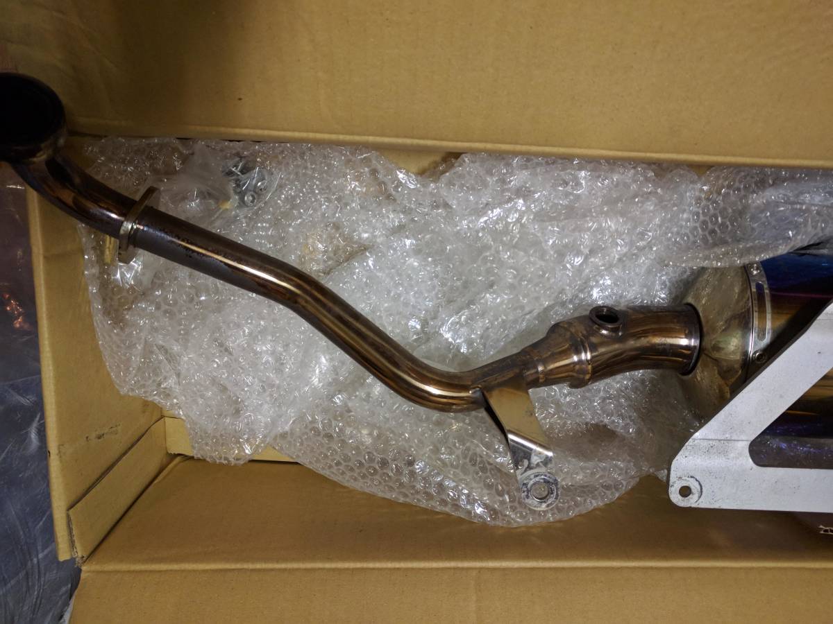 SUZUKI SKYWAVE250 スカイウェイブ250 ヨシムラ オーバルサイクロンチタンマフラー　CJ44A/CJ45A/CJ46A_6