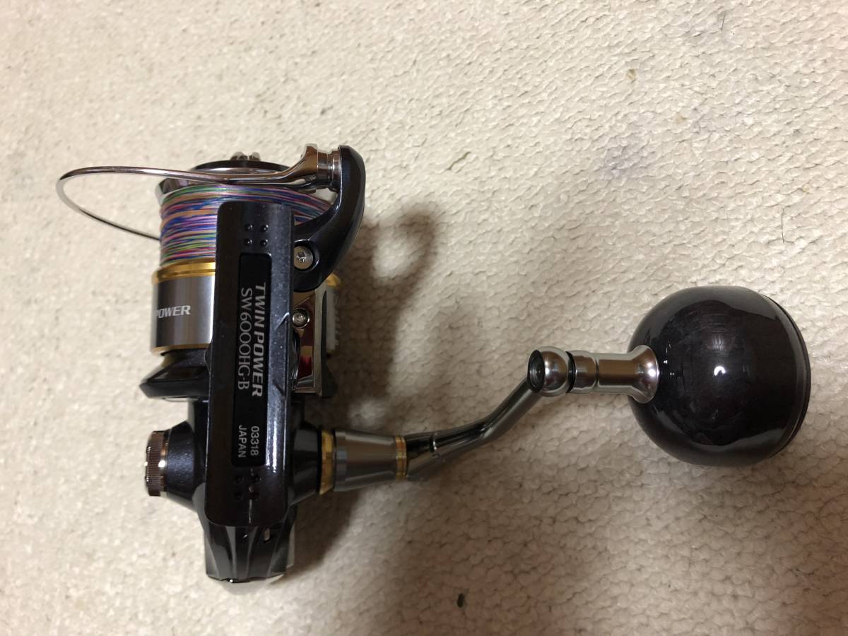 □シマノ 15 ツインパワー SW 6000HG・B 6000HG シマノ SHIMANO ツイン