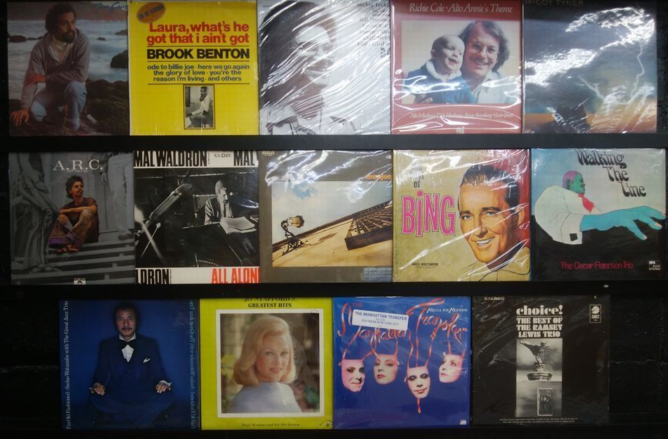 1円スタート！JAZZ中心レコード60枚+1冊セット！国内初版ペラジャケも！