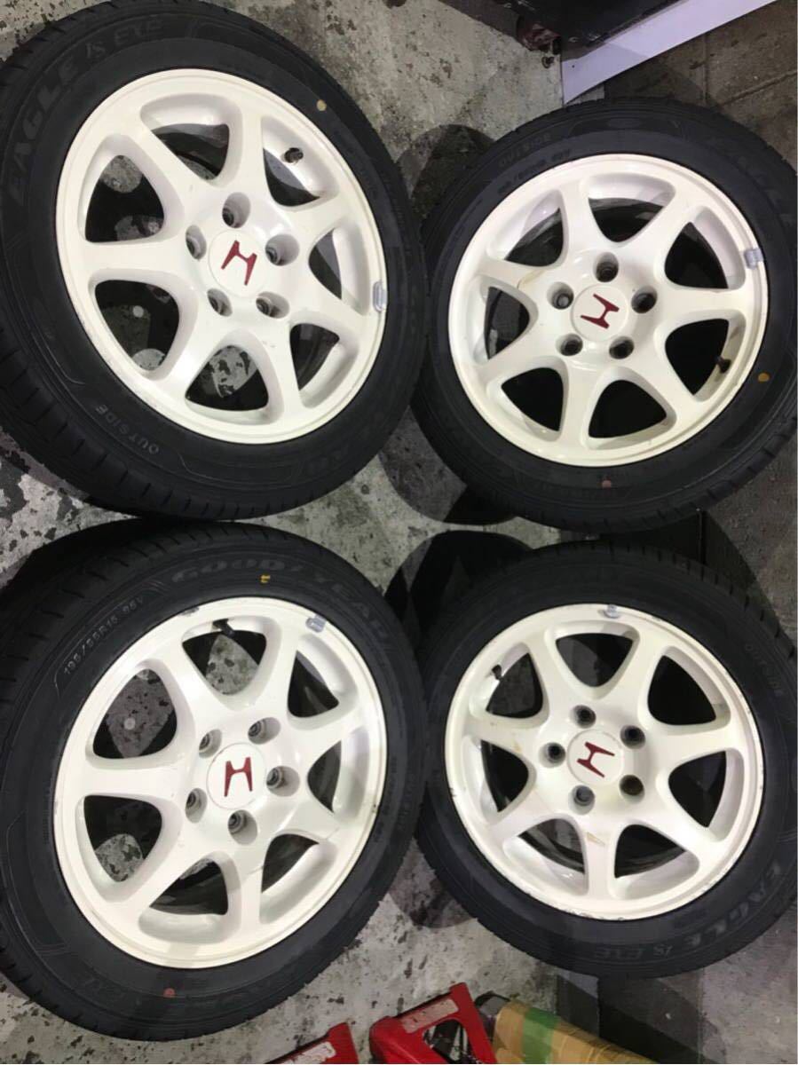 シビック ek9 純正ホイール 15インチ 5穴 114.3 4本セット