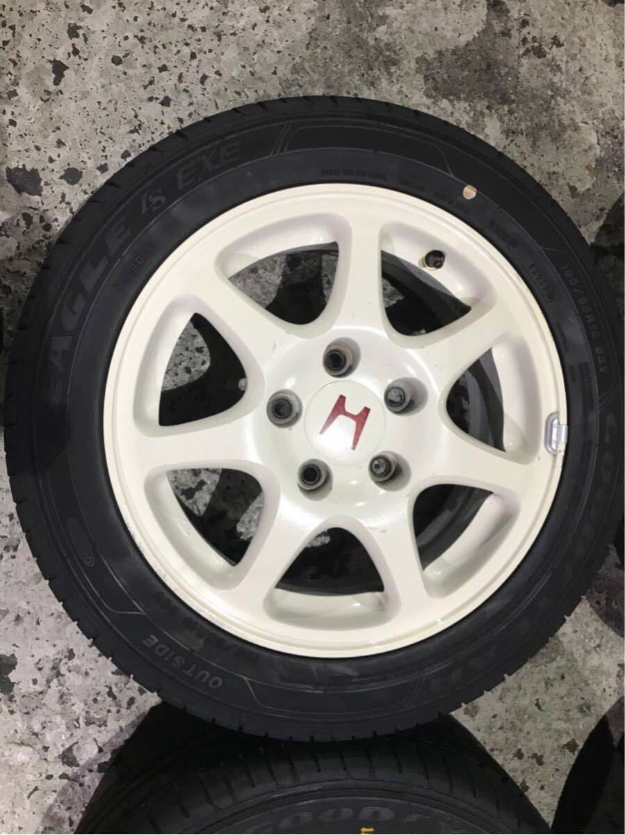シビック ek9 純正ホイール 15インチ 5穴 114.3 4本セット
