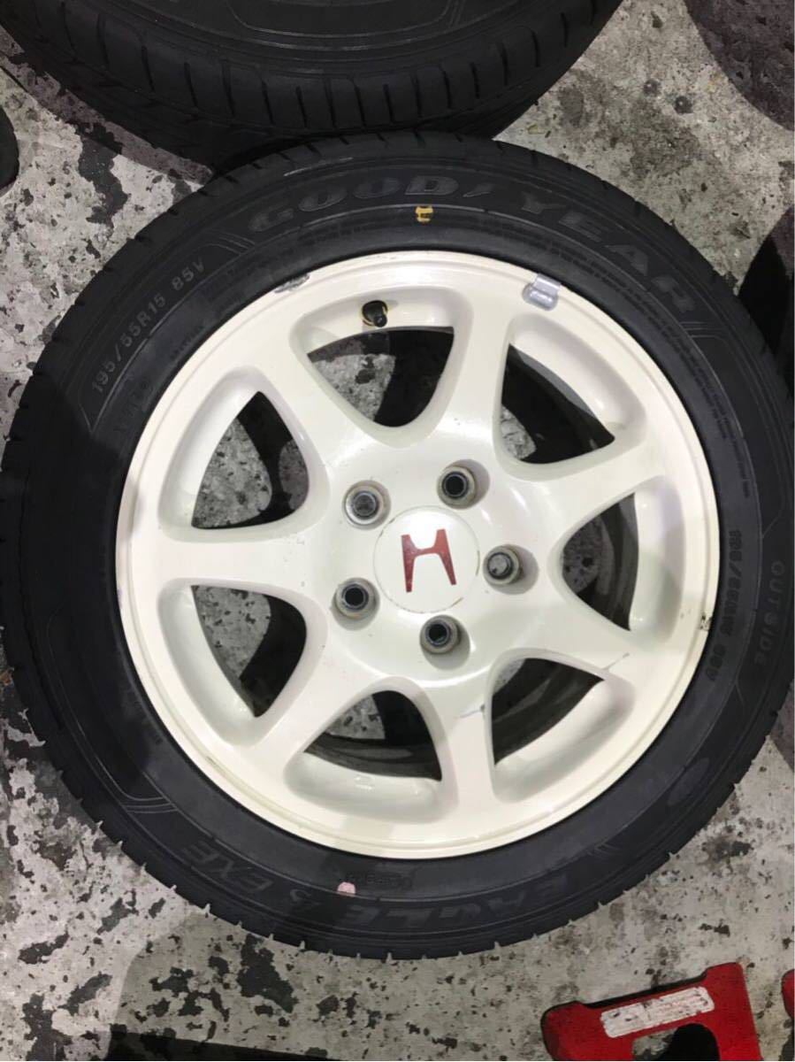 シビック ek9 純正ホイール 15インチ 5穴 114.3 4本セット