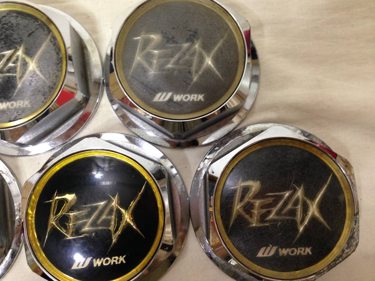 センターキャップ WORK REZAX Yahoo!オークション - ホイール 「rezax 