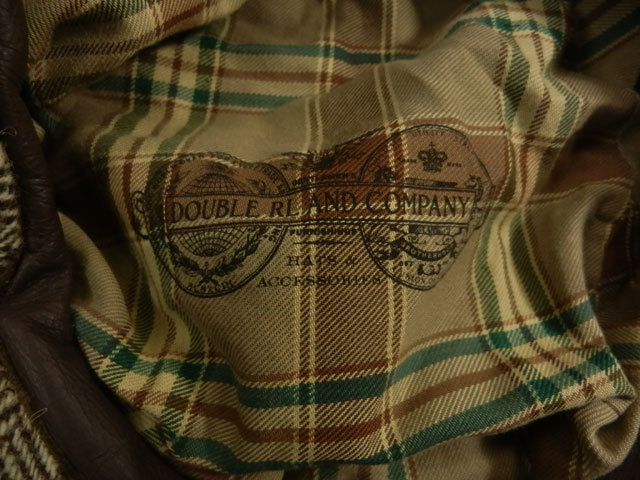 RRL/ダブルアールエル L/61cm ウール ニュースボーイキャップ RALPH