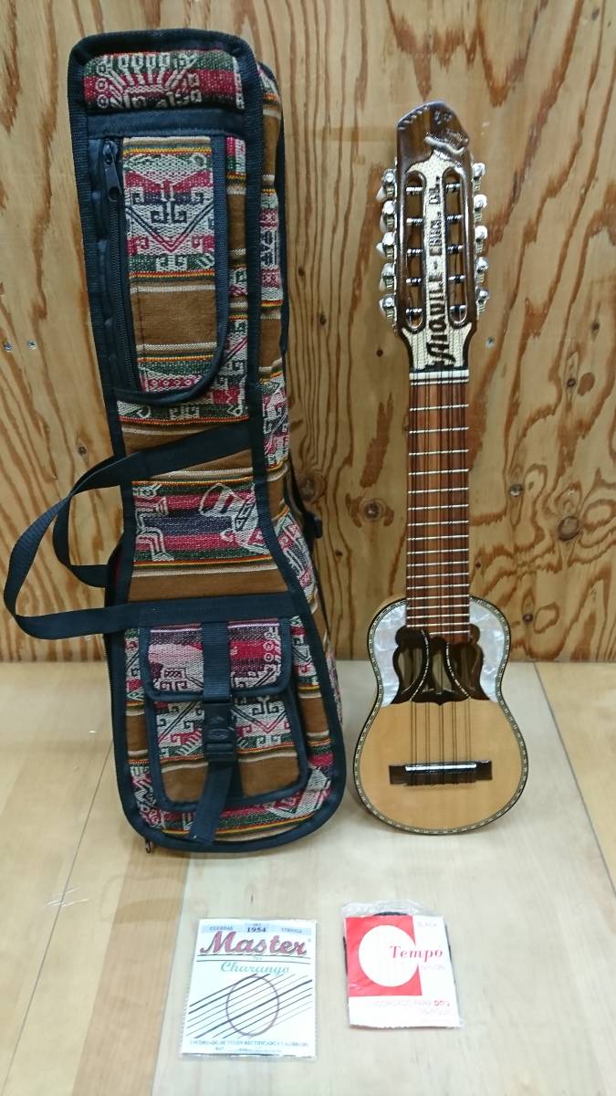 チャランゴ CHARANGO 彫刻 南米 民族 弦楽器 良品 木製 【公式通販】