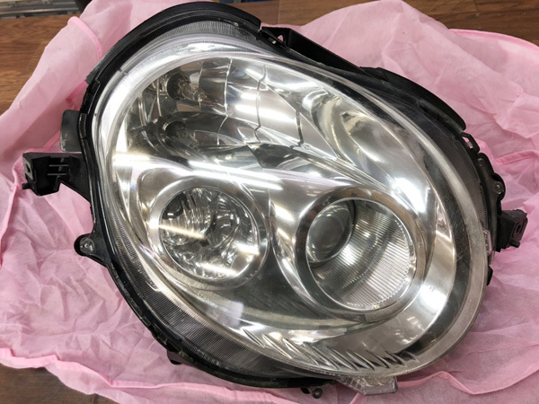 純正★ヘッドライト 右 HID コペン L880K：送料着払_1