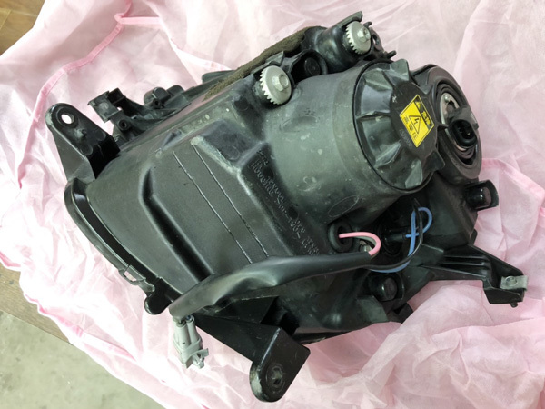 純正★ヘッドライト 右 HID コペン L880K：送料着払_4