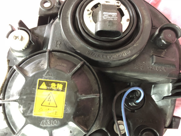 純正★ヘッドライト 右 HID コペン L880K：送料着払_5