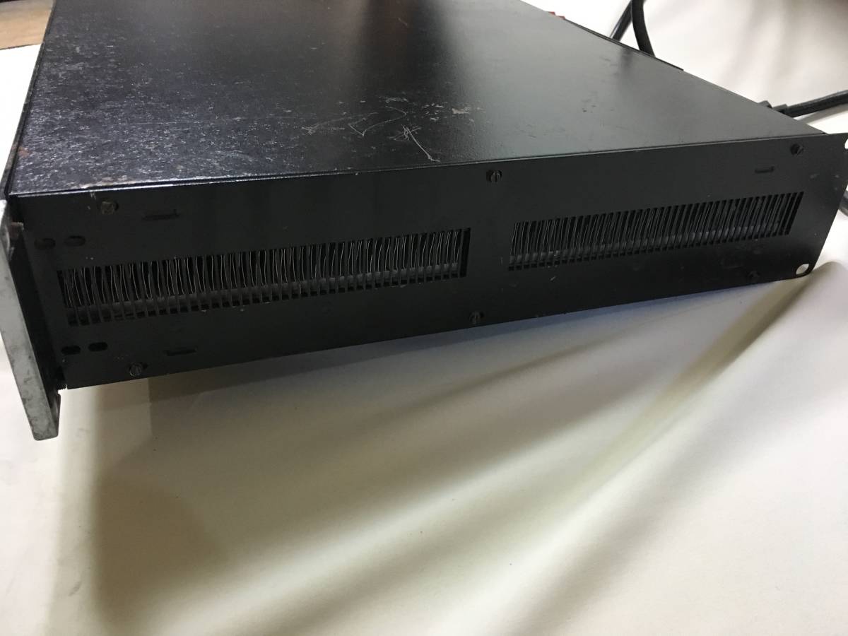 ☆AMCRON アムクロン MICRO-TECH 600 パワーアンプ ヒビノ 動作品