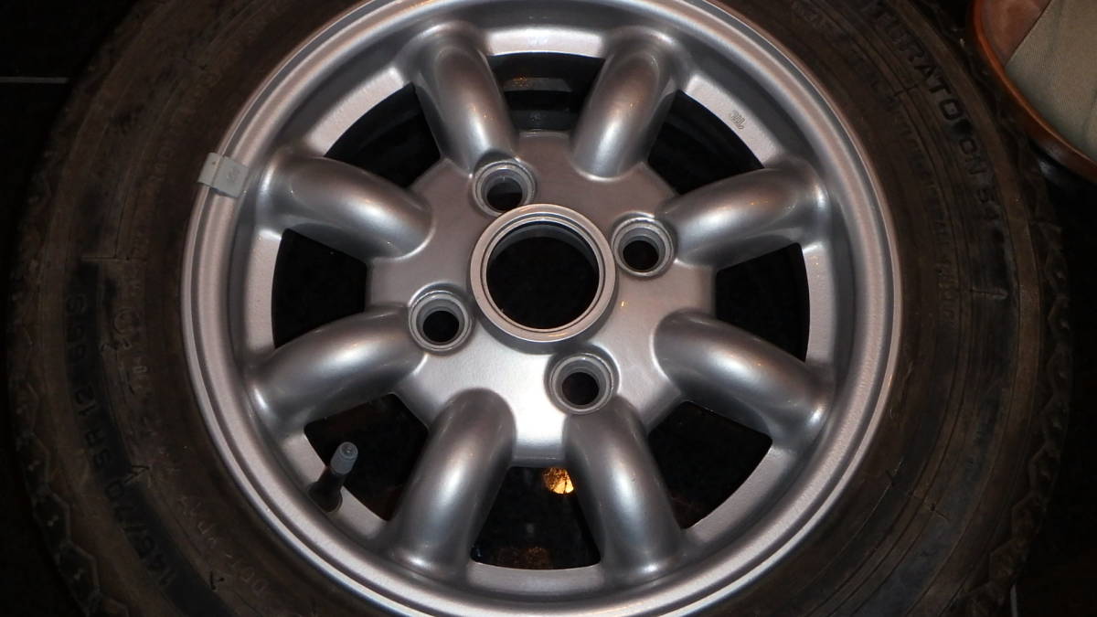 ローバーミニ Mini 純正 12×4.5J +35 4H 未使用 ホイール 長期保管品 