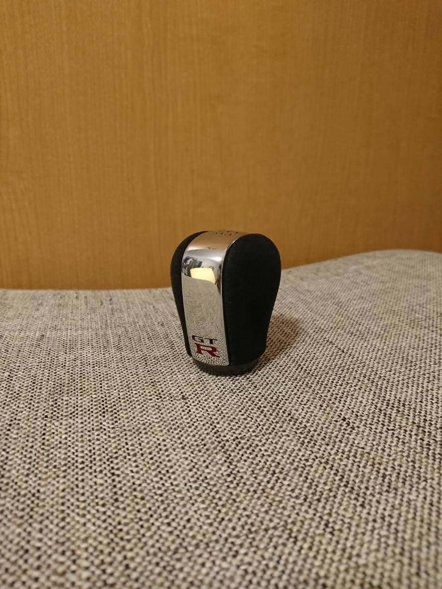 BNR34 純正 シフトノブ 鏡面加工 GT-R BCNR33 BNR32 BNR34 純正 シフトノブ 鏡面 加工品 アルカンターラ仕上げ可 ガンメタ