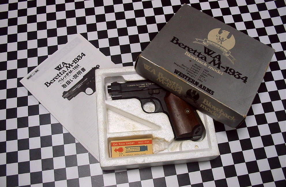 激レア ベレッタ WA M−1934 サテンフィニッシュカスタム M-1934