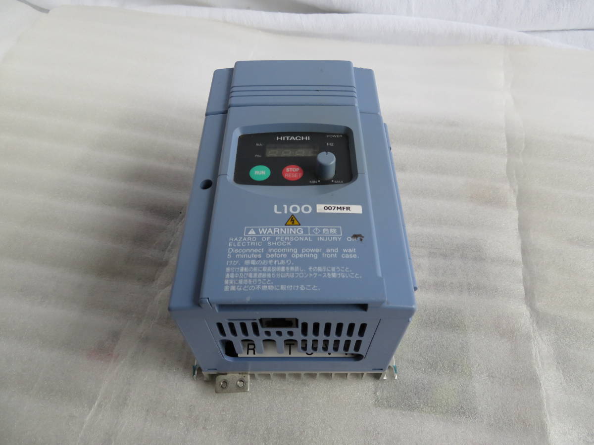 【激安大特価】 インバーター HITACHI L100 -007MFR(その他)｜売買されたオークション情報、yahooの商品情報をアーカイブ公開 - オークファン その他