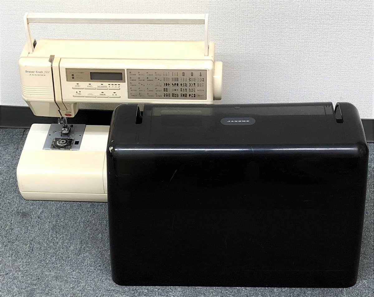 当時物 蛇の目 電動ミシン本体 ジャノメ センサークラフト 7501、修理 