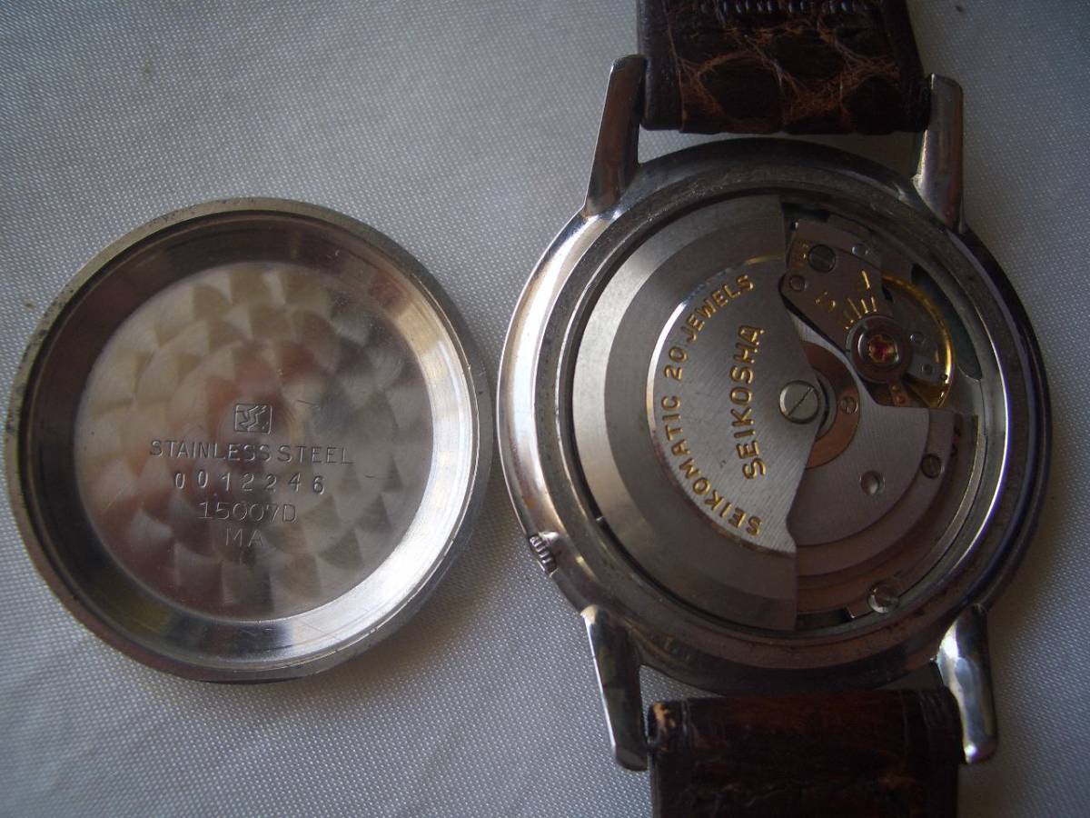 セイコー SEIKO セイコーマチック 20石 マチック 自動巻きJ14075D20石 