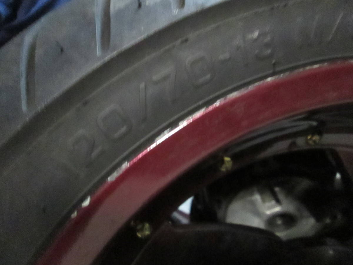 SG03J マジェスティC 250用 ワイズギア製13インチホイール前後セット