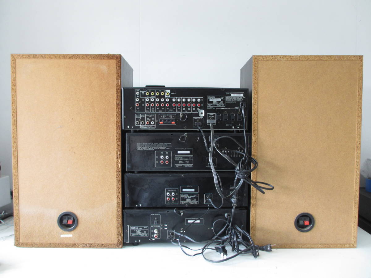278 KENWOOD ケンウッド ステレオコンポ A-5i X-7i GE-7i DP-7i T-7i