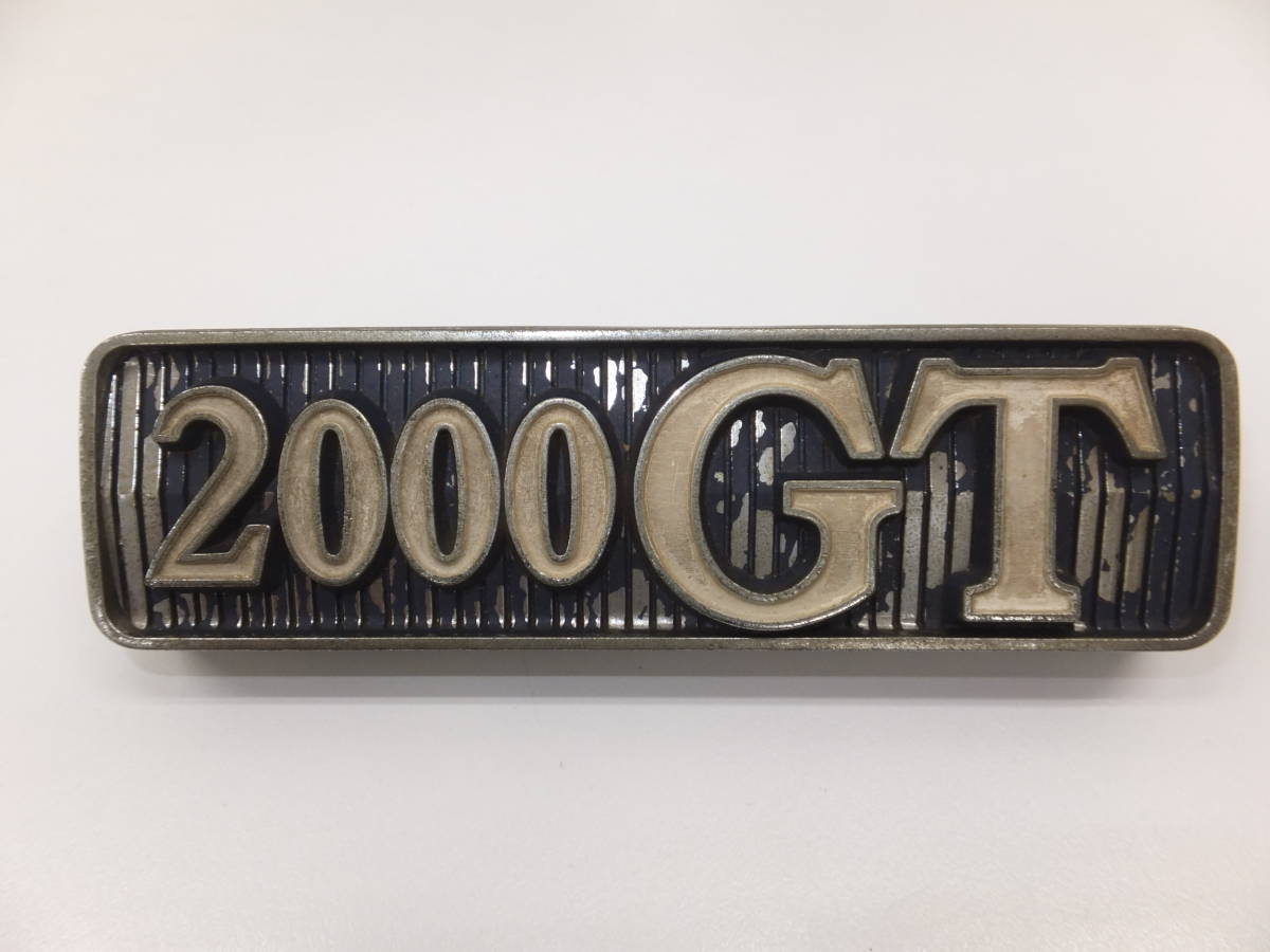 ＄27026-510　ハコスカ　2000ＧＴ　エンブレム　当時物中古品　送料510円～_1